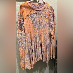 NWT Free people peplum style top